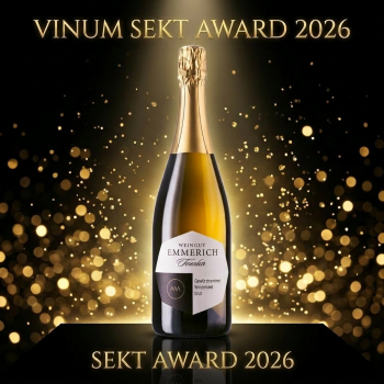 Gewürztraminer Sekt brut, Sekt Award Winner 2026