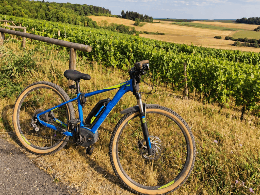 Fahrradtour in den Iphöfer Weinbergen